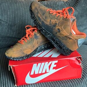 Nike Air Max Sneakers in Brown and Orange